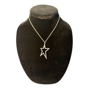 5/$25 Silver Star Pendant Necklace